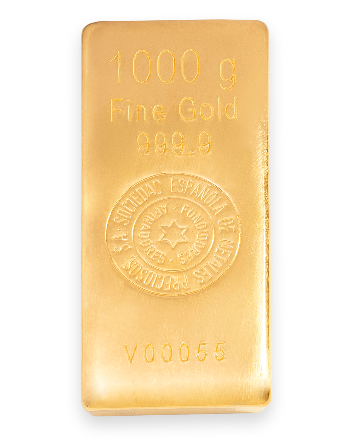 Lingote de fundici&oacute;n 1000 gramos - 