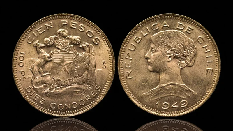 100 pesos de oro chilenos: historia, valor y símbolo de la moneda